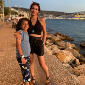 Gizem Soysaldı Instagram - Phokai’de bir hafta💜 #summer