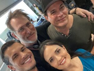 Gleb Savchenko Instagram - Grateful and Thrilled to Embark on My Acting Journey! 🎭✨ Excited to announce my first role in a movie and can't wait to bring this character to life of Alex Ivanov. Working hard, pushing boundaries, and embracing every moment. Huge shoutout to the incredible @danicamckellar for believing in me and guiding me through this incredible experience and also being an amazing dance partner. It's all about teamwork! Feeling blessed and ready to shine on the big screen! 🌟🎬 #FirstRole #ActingJourney #GratefulHeart #swingintoromance