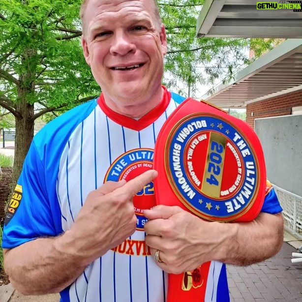 Glenn Jacobs - 18K Likes - The coveted Ultimate Bologna Showdown title belt is going home with me!