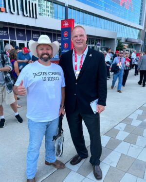 Glenn Jacobs Instagram - Session 2 of the 2024 @gopconvention is about to begin. Tune in to hear from @votemarsha!