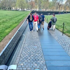 Glenn Jacobs Instagram - Then onto the Vietnam Veterans Memorial.