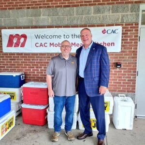 Glenn Jacobs Instagram - I had a great time delivering meals with Kevin today! Thank you to all the wonderful volunteers who make Mobile Meals go!