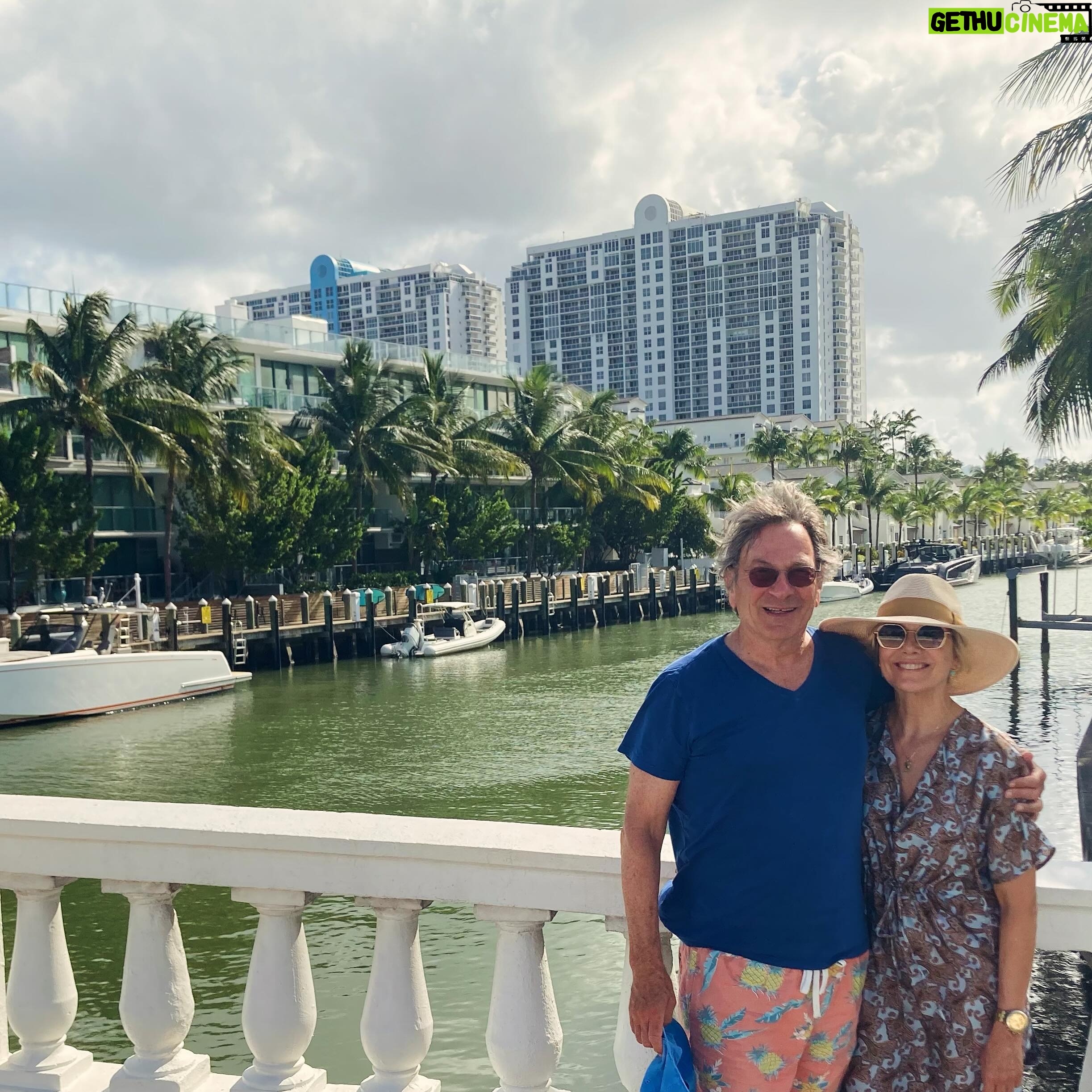Glynis Barber - 1.9K Likes - Bye bye Florida. It’s certainly been both an adrenaline rush as well as relaxing.
We landed in a storm, took off in a storm but have lived to tell the tale. Hello sunny England! #flightfright #holidaytravel