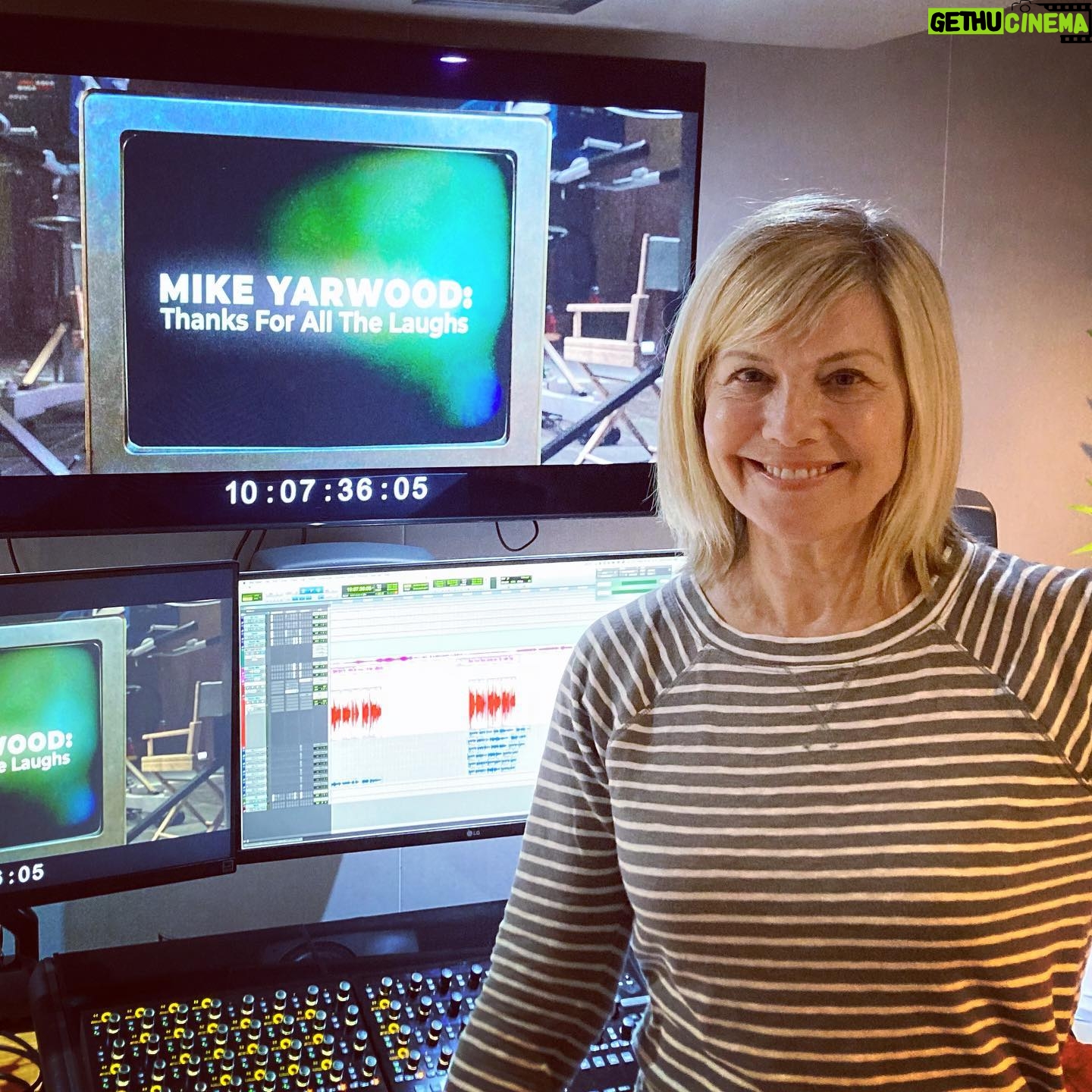 Glynis Barber - 1.1K Likes - Recording a documentary about the late, great Mike Yarwood. He passed away last month during the filming of the documentary.
He was the king of Saturday night TV and a brilliant impersonator.
It airs on @channel5_tv this Saturday night. #mikeyarwood #comedian #documentary #voiceover