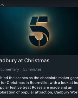Glynis Barber Instagram - My Christmas Chocolate documentary that I recorded only yesterday is on this Saturday night!
It will make you feel all Christmasy and will also make you eat chocolate. You have been warmed! @channel5_tv 
#documentary #christmasvibes #chocolovers #cadburyatchristmas
