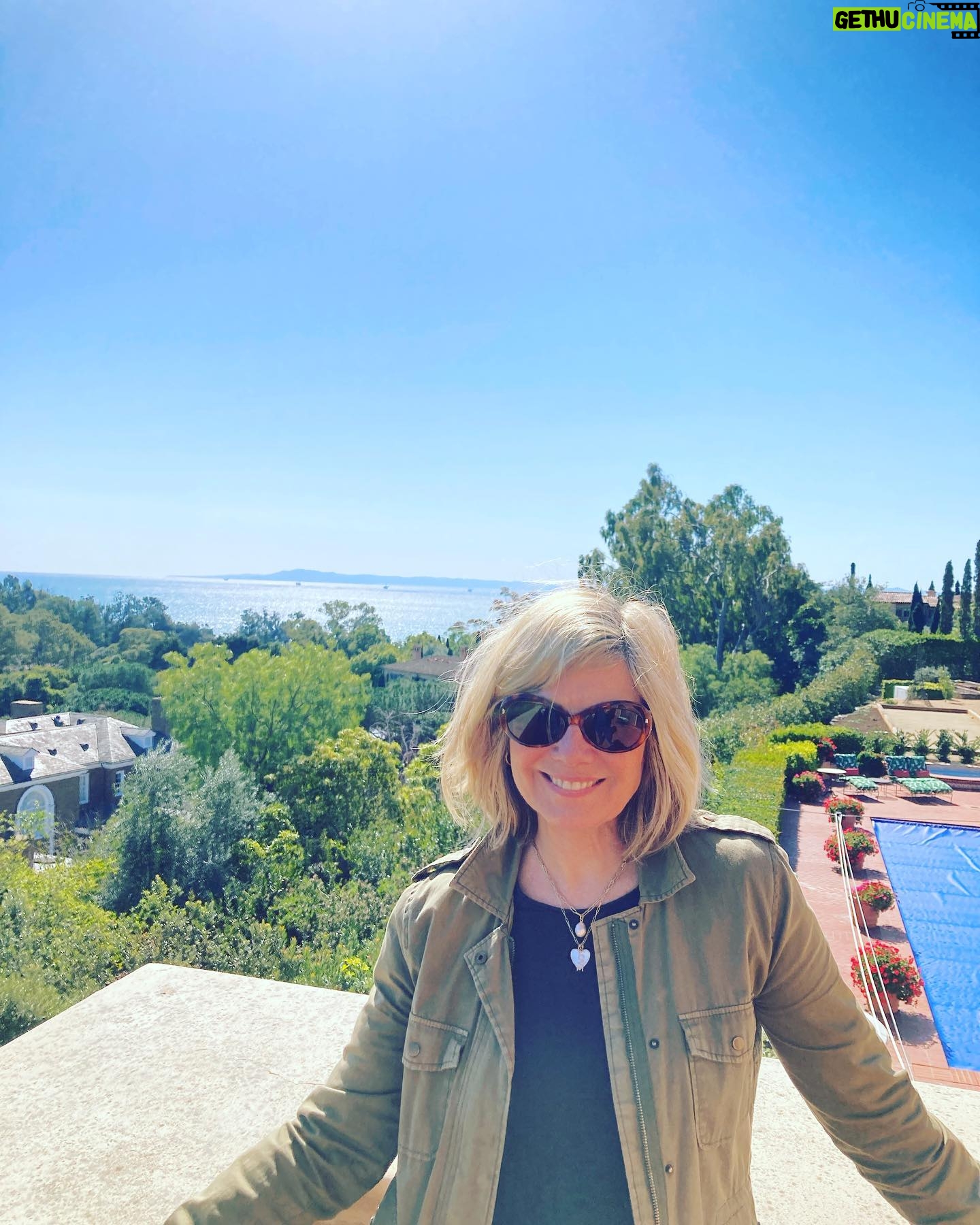 Glynis Barber - 1.3K Likes - Not a bad view from my room. #seaview #sunshine #chillvibes
