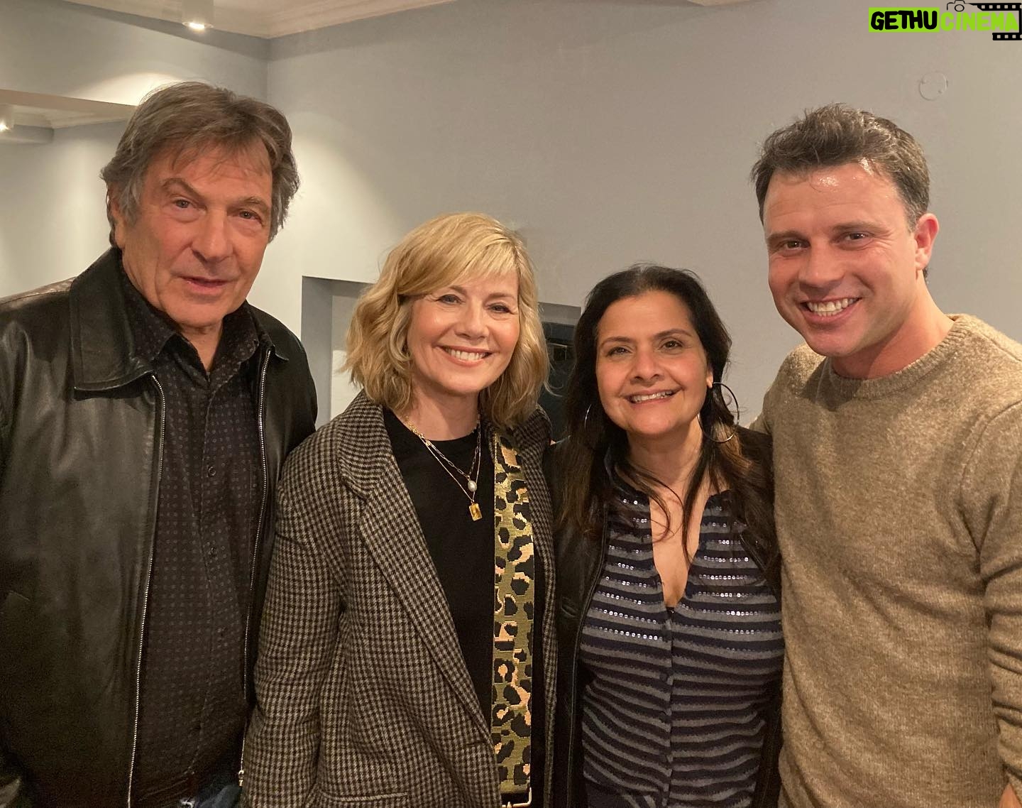 Glynis Barber - 1.6K Likes - Fun night at @richmondtheatre watching “Home I’m Darling” with @neilmcdermott07 and a great cast.
And a lovely surprise to be sitting next to @nina.wadia! #eastendersbuddies #theatre #comedy @bklproductions