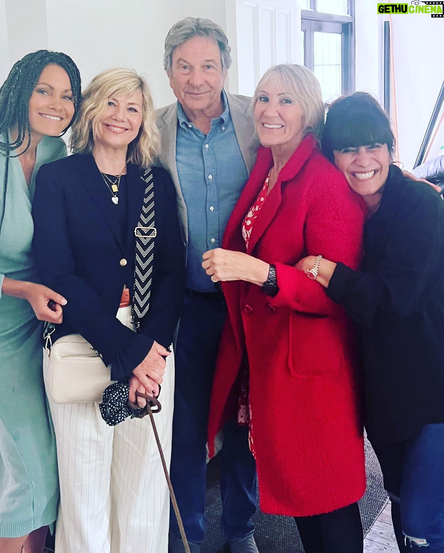 Glynis Barber - 1.7K Likes - Coronation day shenanigans. Cake, champers and rain all day long. #coronation #kingcharles #britishweather