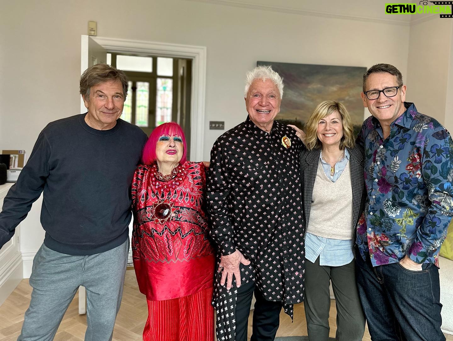 Glynis Barber - 1.1K Likes - Sunday shenanigans at the ever busy household of @aldridgeuk with @zandra_rhodes_ and friends. #weekendvibes