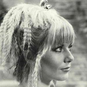 Glynis Barber Instagram - Rocking that 80’s crimping iron look in Dempsey and Makepeace. #1980s #makepeace #hairtrends