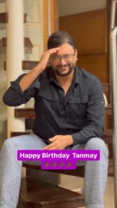 Gopal Dutt Instagram - 364 din sochne ke baad ye sher aaya hai Janmadin Mubarak ho @tanmaybhat bhai.