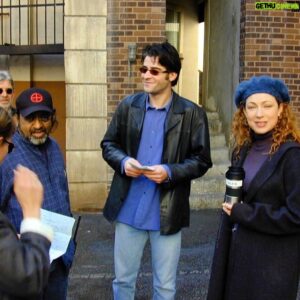 Goran Visnjic Instagram - For all our dear #er fans, there’s a great @erfanpagetribute page with always cool and interesting pics from the show...😊... on this one @alexkingstonofficial , @slumdogbabu and truly yours ...😉...👍 #wb