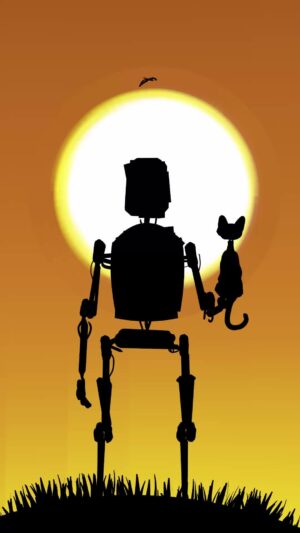 Goro Fujita Instagram - Dusk Duo - Silhouette experiments. Daily Quillustration painted and animated in VR using Quill