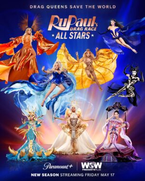 Gottmik Instagram - LETS GOOOO @rupaulsdragrace 🖤⛓️ WE’RE BACK PEOPLE! ⛓️ PLAYING FOR @translifeline 🏳️‍⚧️ 
#AllStars9 premieres May 17 on @wowpresentsplus worldwide outside USA, Canada, and Australia and exclusively on @paramountplus in the USA 🏁