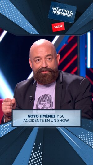 Goyo Jiménez Instagram - El tremendo susto que se llevó @goyojimenez durante uno de sus primeros shows: “Acabé en urgencias”

#MartínezYHermanos #Mediaset