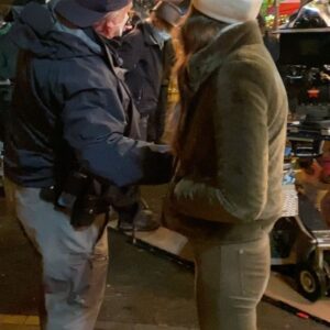 Grace Beedie Instagram - a couple behind the scenes clips courtesy of @iamvictorwebster and @joylenz from #fivestarchristmas on @hallmarkchannel and @w_network TONIGHT! so grateful to have been a part of such a fun movie with such an amazing cast & crew 🌟🎄@christiewillwolf @babzpatrick #blairpenner #robertwisden #laurasoltis #jaybrazzeau #paulashaw