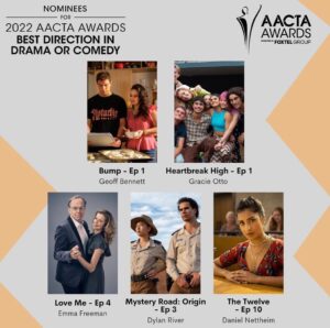 Gracie Otto Instagram - So excited for the @aacta nomination and to have so many of our cast and crew nominated 🥳 for Heartbreak High and to see so many friends across the board nominated for their work!!