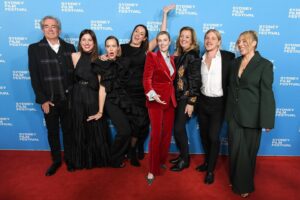 Gracie Otto Instagram - SERIOUSLY RED 💄 Australian premiere at @sydfilmfest last night. Huge congrats to all the cast and crew who made this film possible and thank you to all my friends and family for all your support in directing this movie ❤️ can’t wait for you all to see it! 📸 @belindarollandphoto
