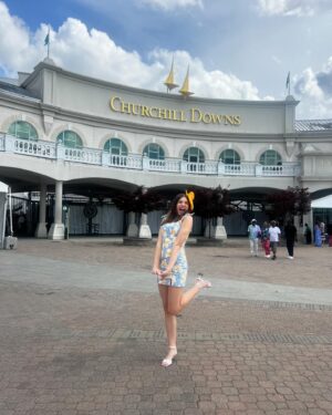Gracie Whitton Instagram - Day at the Derby 🐎