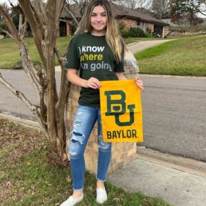 Gracie Whitton Instagram - I looked at a few colleges before walking onto the campus at @bayloruniversity . I started researching in the 8th grade hard where I wanted to plant my feet and grow. I always said I was going to @nyuniversity to their film school. The further I grew in my career the more I felt God pulling me away from film and more towards mentoring and teaching his word. I have loved my time in @lifechurchklr @lcswitch #lifekids. I love my kiddos and how they make me want to be a better Christian every week. I know in my heart I want to continue teaching them which is why I am going to @baylorsoe 🐻. To know that God has a plan for me and the children I will take on as my own makes my heart full. I will always love my acting career and maybe one day will go back if @priscillashirer or @the.alex.kendrick ever need me. (Hint hint) but until then….line camp is calling me! #sicem #baylor26 #iknowwhereimgoing #bu26 #iamabaylorbear