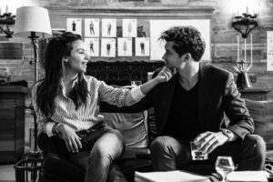 Graham Phillips Instagram - In too deep to back out now. Some rehearsal shots from Who’s Afraid of Virginia Woolf. 🥃 Opens April 28th at the Geffen. With Zachary Quinto as George, Calista Flockhart as Martha, Aimee Carrero as Honey, and me as Nick. Directed by Gordon Greenberg.