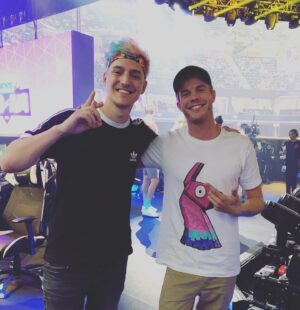 Graham Rogers Instagram - This man shot me in the back. Not to be trusted @ninja