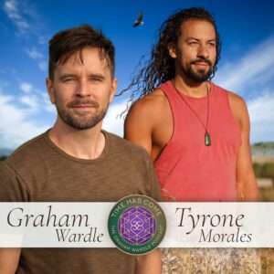Graham Wardle Instagram - “Finding Freedom, Nobility, and The Rhythm of Your Soul in Nature with Tyrone Morales”
.
New Podcast with @its.tyronemorales this Sunday at 3pm PST 🦅☀️🏔️ @timehascomepod 
.
Catch the episode on YouTube, X, Facebook and all your major podcast platforms.