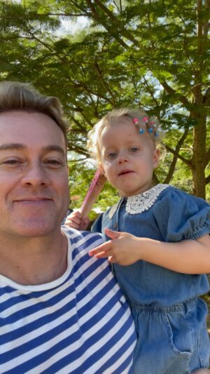 Grant Denyer Instagram - Sunday in her Fiji era - spreading love & receiving joy in the gorgeous humble schools & tiny villages