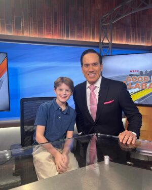 Grant Feely Instagram - Thank you so much @wbrcnews for having me on the morning news!