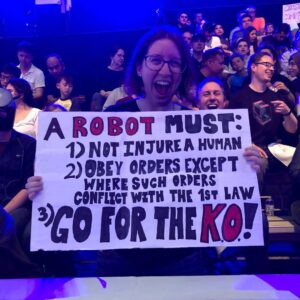 Grant Imahara Instagram - These are some robot laws I can get on board with! #BattleBots