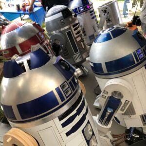 Grant Imahara Instagram - Pictures from #R2LA. Droids droids and more droids!