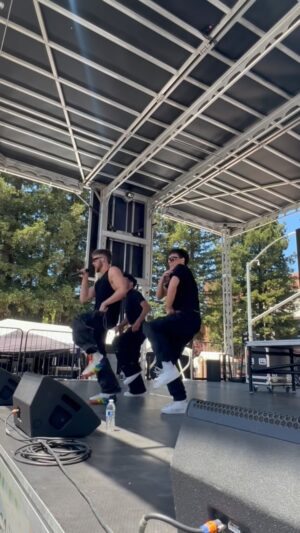 Grant Knoche Instagram - look at us right now 👀 THANK YOU SONOMA PRIDE 🫶🏼🏳️‍🌈 SEE YOU TONIGHT LOS ANGELES 🫶🏼 tickets in bio @jessealexaander @brandtczerniski