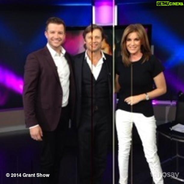 Grant Show - 1.8K Likes - My new Ausie friends. @themorningshowon7
@kyliegillies
@lukejacobz