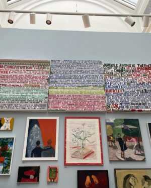 Grayson Perry Instagram - Royal Academy summer show