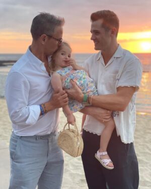 Greg Berlanti Instagram - Ms. Little Mia you landed in our laps 3 years ago today and since then have lit our house on fire with your brave, sweet heart. You love dancing and unicorns and Elsa and Elsa princess dresses (clearly). You are already the only one of us that doesn’t let Daddy R @robbierogers tell you what to wear and I just realized through @jimcolucci insta that you’re born the same day as Bea Arthur !!!! So I’m highly confident about your future !!!!! Also we couldn’t love you more ❤️❤️❤️❤️❤️❤️❤️💃💃💃💃💃💃💃