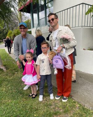Greg Berlanti Instagram - To all of the fathers & father figures through out my life who made me want to be a Dad, and to everyone lucky enough to have known that special love and care at some point, and finally to the Dads that still inspire me every day — here’s to you all — I’m especially grateful today for the love of my own father (now Poppy Gene) and the man I get to be a Dad with — the man who is as stylish as he is patient, sweet and loving @robbierogers