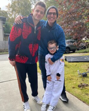 Greg Berlanti Instagram - To all of the fathers & father figures through out my life who made me want to be a Dad, and to everyone lucky enough to have known that special love and care at some point, and finally to the Dads that still inspire me every day — here’s to you all — I’m especially grateful today for the love of my own father (now Poppy Gene) and the man I get to be a Dad with — the man who is as stylish as he is patient, sweet and loving @robbierogers