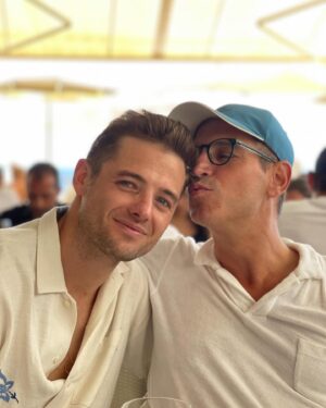 Greg Berlanti Instagram - Happy Anniversary my love…  what a trip, dream, adventure, gift it’s been to love and be loved by you. Grateful for the many years so far and for everything to come. And also thankful today for the family and friends that have been so loving and supportive of our story every step of the way.  Can’t imagine it all gets better than this, but I can’t wait to find out. ❤️❤️❤️