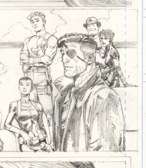 Greg Capullo Instagram - Fury in charge 🤘🏻✏️🤘🏻 #marvelcomics #comicbooks #comicart #pencildrawing