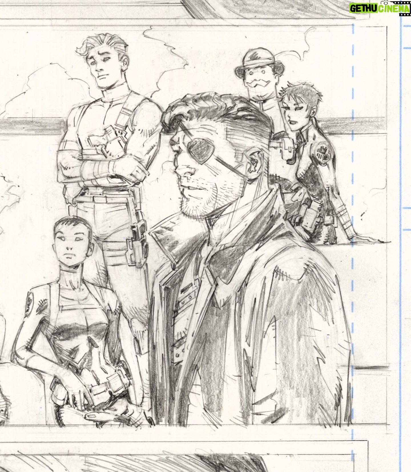 Greg Capullo - 5.5K Likes - Fury in charge 🤘🏻✏️🤘🏻 #marvelcomics #comicbooks #comicart #pencildrawing
