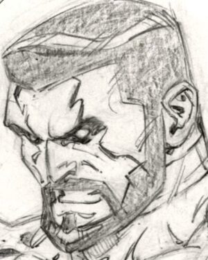 Greg Capullo Instagram - Working on something…  COLOSSAL for #marvelcomics 🤘🏻✏️🤘🏻 #comicart #pencildrawing