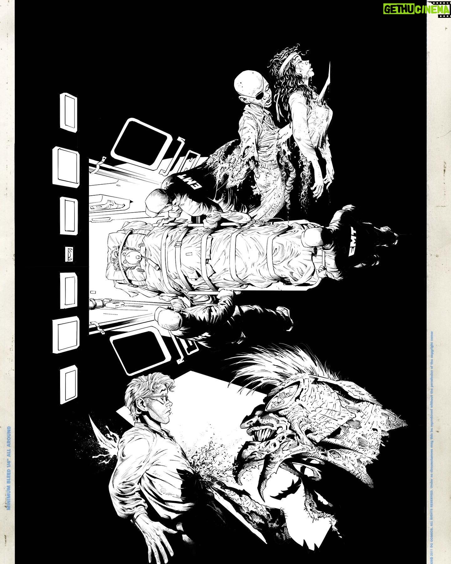 Greg Capullo - 3.6K Likes - Bad memories 🤘🏻✏️🤘🏻 CREECH III WIP #creech #comicbooks