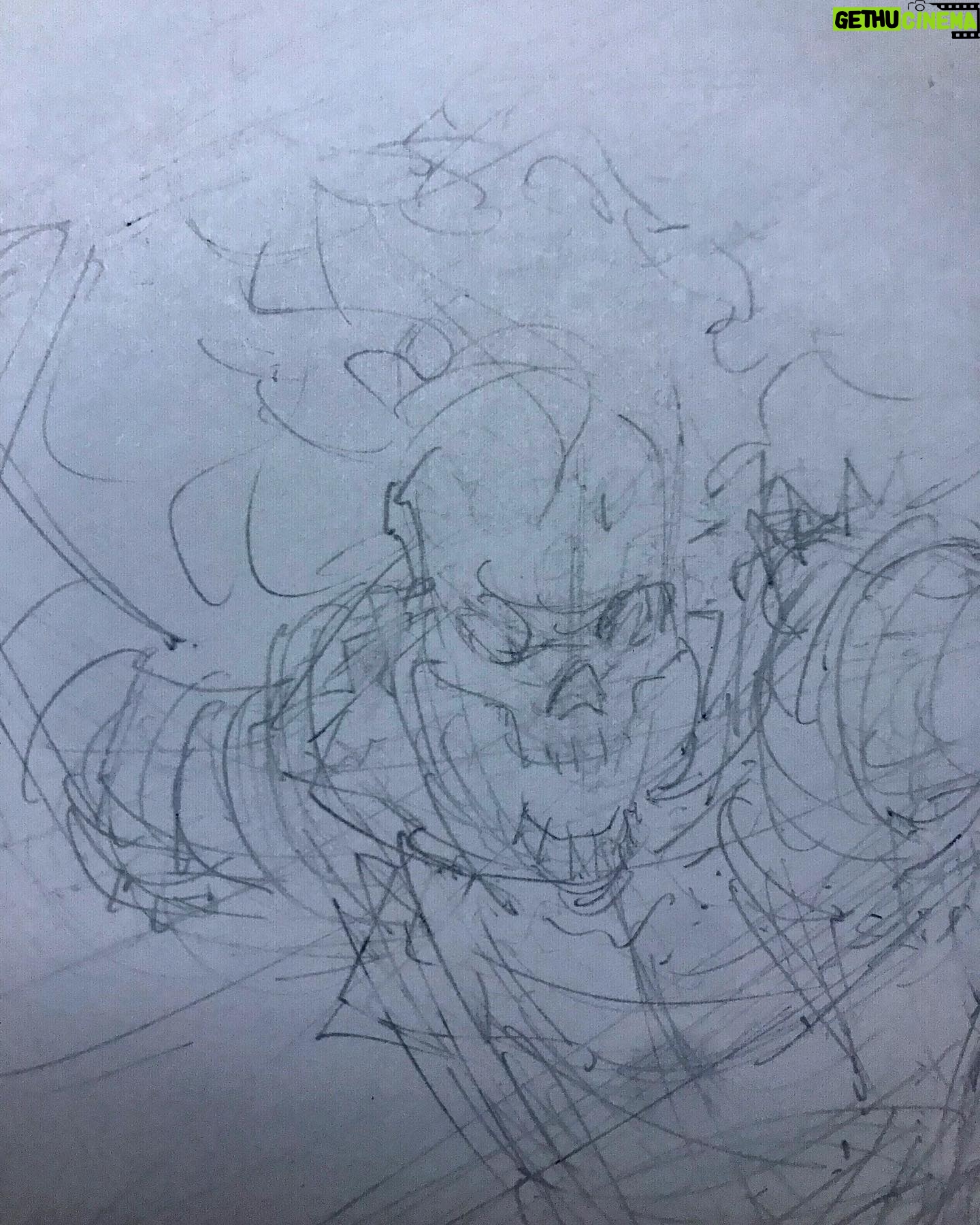 Greg Capullo - 3.4K Likes - WIP 🤘🏻✏️🤘🏻 #comics #marvel #pencildrawing