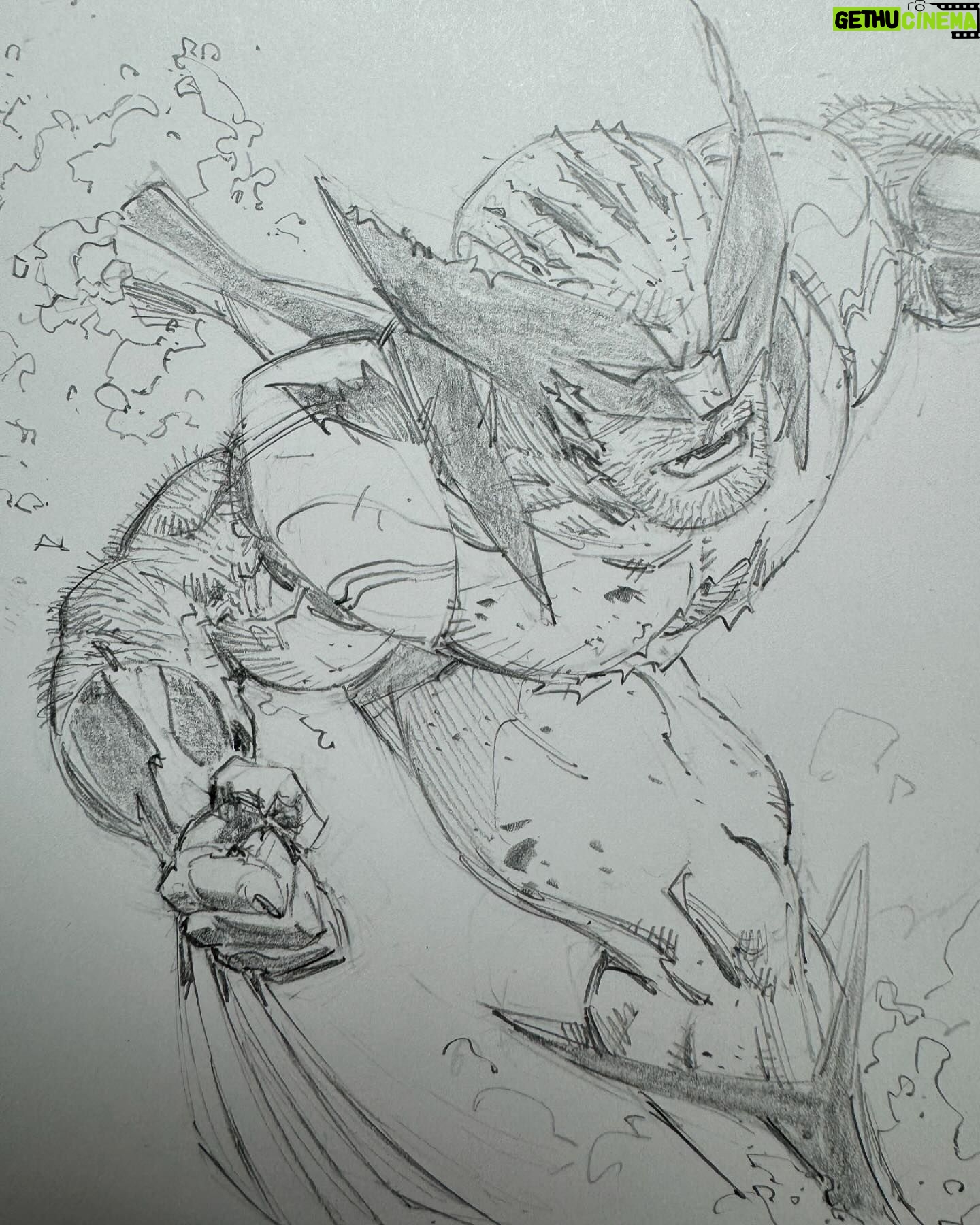 Greg Capullo - 5.6K Likes - Home stretch 🤘🏻✏️🤘🏻 1.5 pages today #pencildrawing #comicart #comicbooks #marvelcomics #wolverine #gregcapullo
