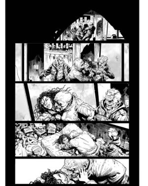 Greg Capullo Instagram - Here’s a side by side comparison of my pencils and inks so that you can see how much was added in the ink stage-starting with the heavy shadows added to the face in panel one. Inks offer reveal what is missing or needed to make the B&W version work. Though the beautiful halftones of pencil are lost, you gain other qualities with inks. 🤘🏻✏️🤘🏻 #comicbooks #comicart #creech