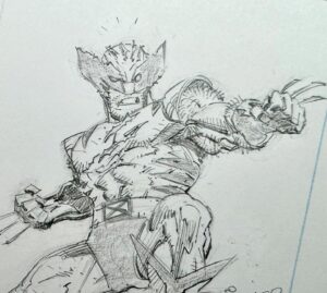 Greg Capullo Instagram - Monday mayhem 🤘🏻✏️🤘🏻 #wolverine #marvelcomics #pencildrawing #comicbooks #comicart #gregcapullo