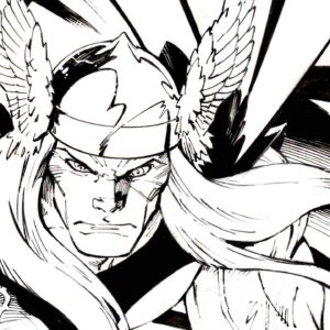 Greg Capullo Instagram - I’m like a kid in a candy store and I have Mom’s credit card!!! 🤘🏻✏️🤘🏻 #marvelcomics #thor #comicart
