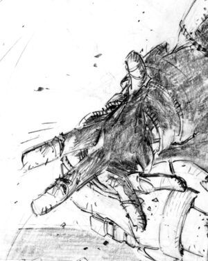 Greg Capullo Instagram - Spent the morning revising a couple sections of a page I drew yesterday. It needed a emotional different vibe. I never settle for good enough 🤘🏻✏️🤘🏻#marvelcomics #comicbooks #comicart #pencildrawing