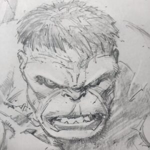 Greg Capullo Instagram - Tweaked 🤘🏻✏️🤘🏻 ready for inks #marvel #comics #pencildrawing