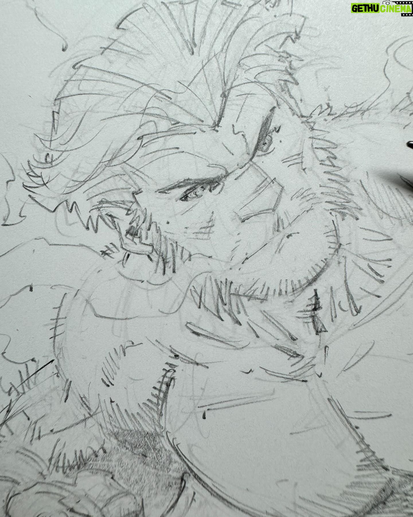 Greg Capullo - 3.5K Likes - A little bit of Logan in your life 🎶🎵🎶🤘🏻✏️🤘🏻 #logan #wolverine #marvelcomics #comicbooks #comicart #pencildrawing #wip